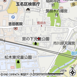 熊本県玉名市繁根木301周辺の地図