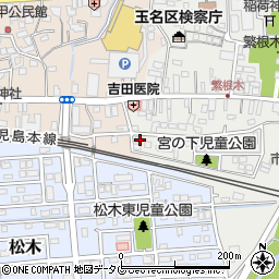 熊本県玉名市亀甲27周辺の地図