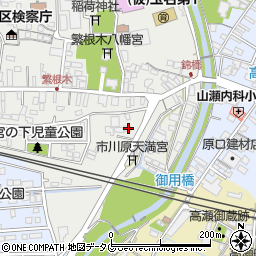 熊本県玉名市繁根木290周辺の地図