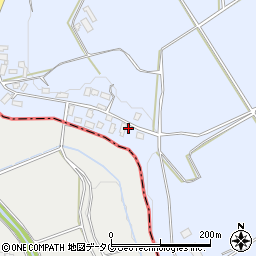 熊本県菊池市泗水町南田島1368周辺の地図