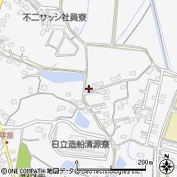 熊本県玉名郡長洲町清源寺2103周辺の地図