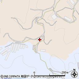 長崎県長崎市琴海形上町76周辺の地図