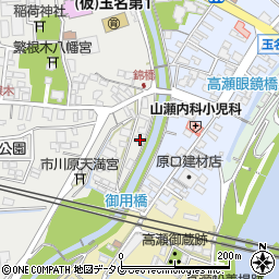 熊本県玉名市繁根木526周辺の地図