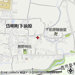 〒869-0221 熊本県玉名市岱明町下前原の地図