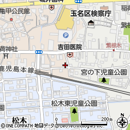 熊本県玉名市亀甲33周辺の地図