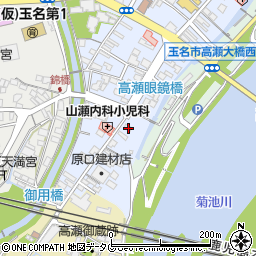 熊本県玉名市高瀬557周辺の地図