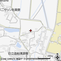 熊本県玉名郡長洲町清源寺2123周辺の地図