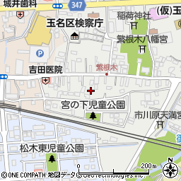熊本県玉名市繁根木257-4周辺の地図