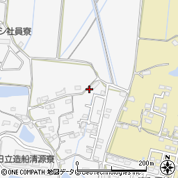 熊本県玉名郡長洲町清源寺2133周辺の地図