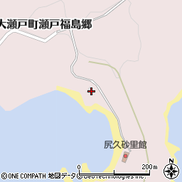 長崎県西海市大瀬戸町瀬戸福島郷596周辺の地図