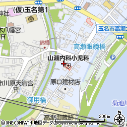 熊本県玉名市高瀬640周辺の地図