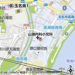 熊本県玉名市高瀬640周辺の地図