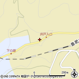 大分県竹田市荻町馬背野1577-1周辺の地図
