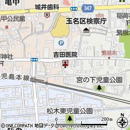 熊本県玉名市繁根木228周辺の地図