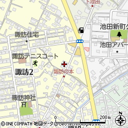 有限会社肉のミヤザキ周辺の地図