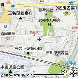 熊本県玉名市繁根木268周辺の地図