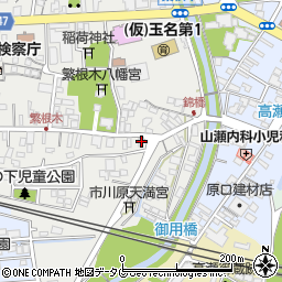 熊本県玉名市繁根木286周辺の地図