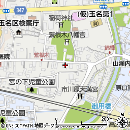 熊本県玉名市繁根木277周辺の地図