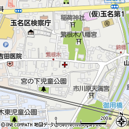 熊本県玉名市繁根木269周辺の地図