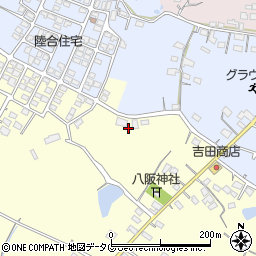 熊本県玉名市岱明町三崎436-1周辺の地図