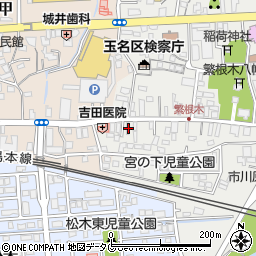 熊本県玉名市繁根木236-1周辺の地図