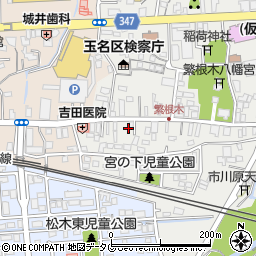 熊本県玉名市繁根木245周辺の地図