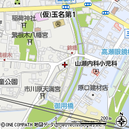 熊本県玉名市繁根木541周辺の地図