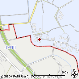熊本県菊池市泗水町南田島1048周辺の地図