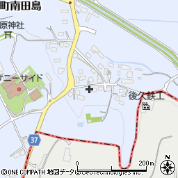 熊本県菊池市泗水町南田島1903-1周辺の地図
