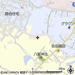 熊本県玉名市岱明町三崎435周辺の地図