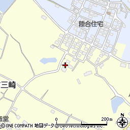 熊本県玉名市岱明町三崎531周辺の地図