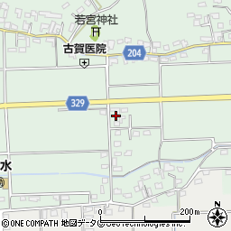 熊本県菊池市泗水町吉富1570周辺の地図