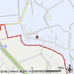 熊本県菊池市泗水町南田島1055周辺の地図