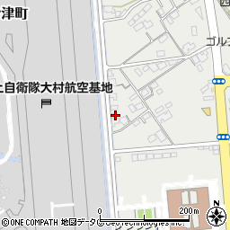 長崎県大村市古賀島町143-5周辺の地図