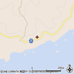 愛媛県南宇和郡愛南町脇本264周辺の地図