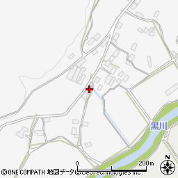 熊本県阿蘇市的石317-1周辺の地図