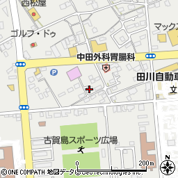 セジュール古賀島周辺の地図