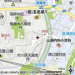 熊本県玉名市繁根木178周辺の地図