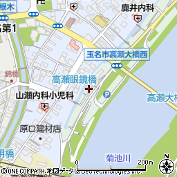 熊本県玉名市秋丸416周辺の地図