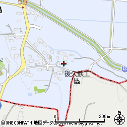 熊本県菊池市泗水町南田島329周辺の地図