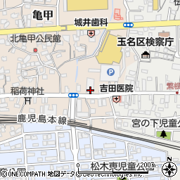 九州電力送配電株式会社　玉名配電事業所・コールセンター周辺の地図