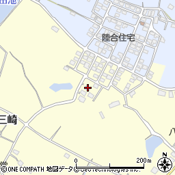 熊本県玉名市岱明町三崎530周辺の地図