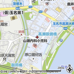 熊本県玉名市高瀬531周辺の地図