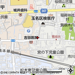 熊本県玉名市繁根木223-1周辺の地図