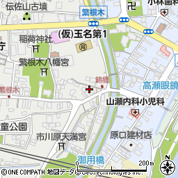 熊本県玉名市繁根木176周辺の地図