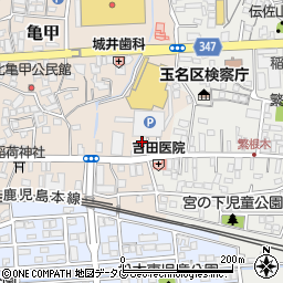 熊本県玉名市亀甲99周辺の地図