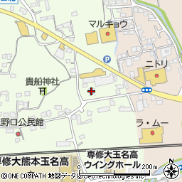 株式会社ヨシケイ熊本玉名営業所周辺の地図