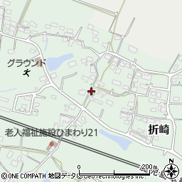 熊本県玉名郡長洲町折崎周辺の地図