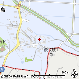 熊本県菊池市泗水町南田島324周辺の地図