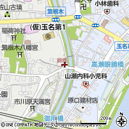 熊本県玉名市繁根木172周辺の地図